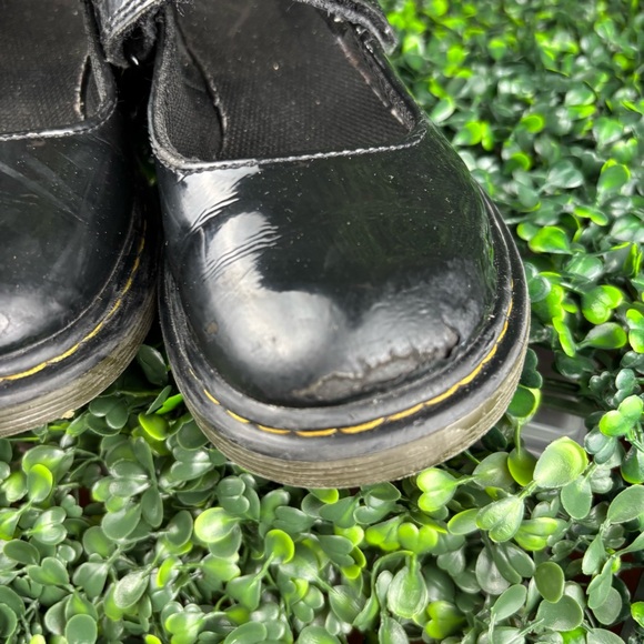 Dr.MARTENS MACCY MARY JANE Black Kids Dress Shoes SIZE 1 girl - Picture 7 of 8